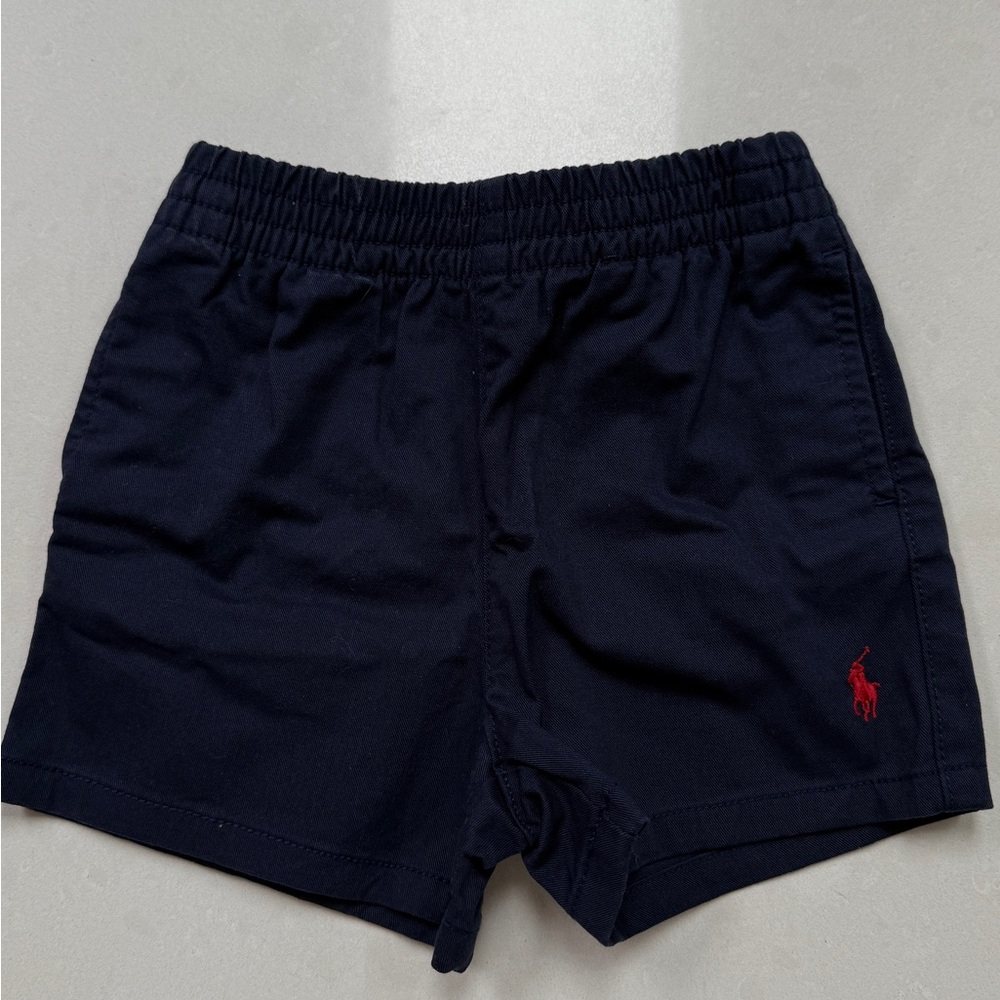 Ralph Lauren Kids Shorts - Navy Blue (9M)